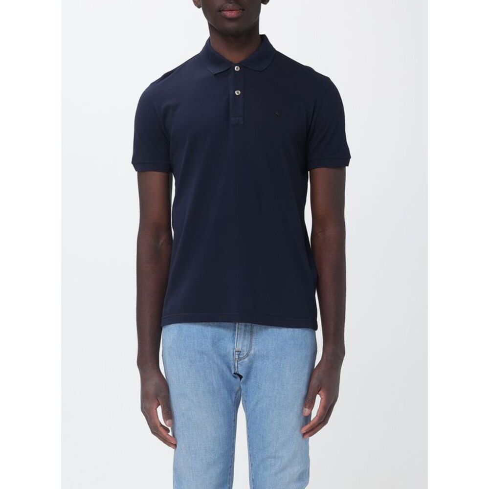 Brooksfield Polo Shirt Men Navy